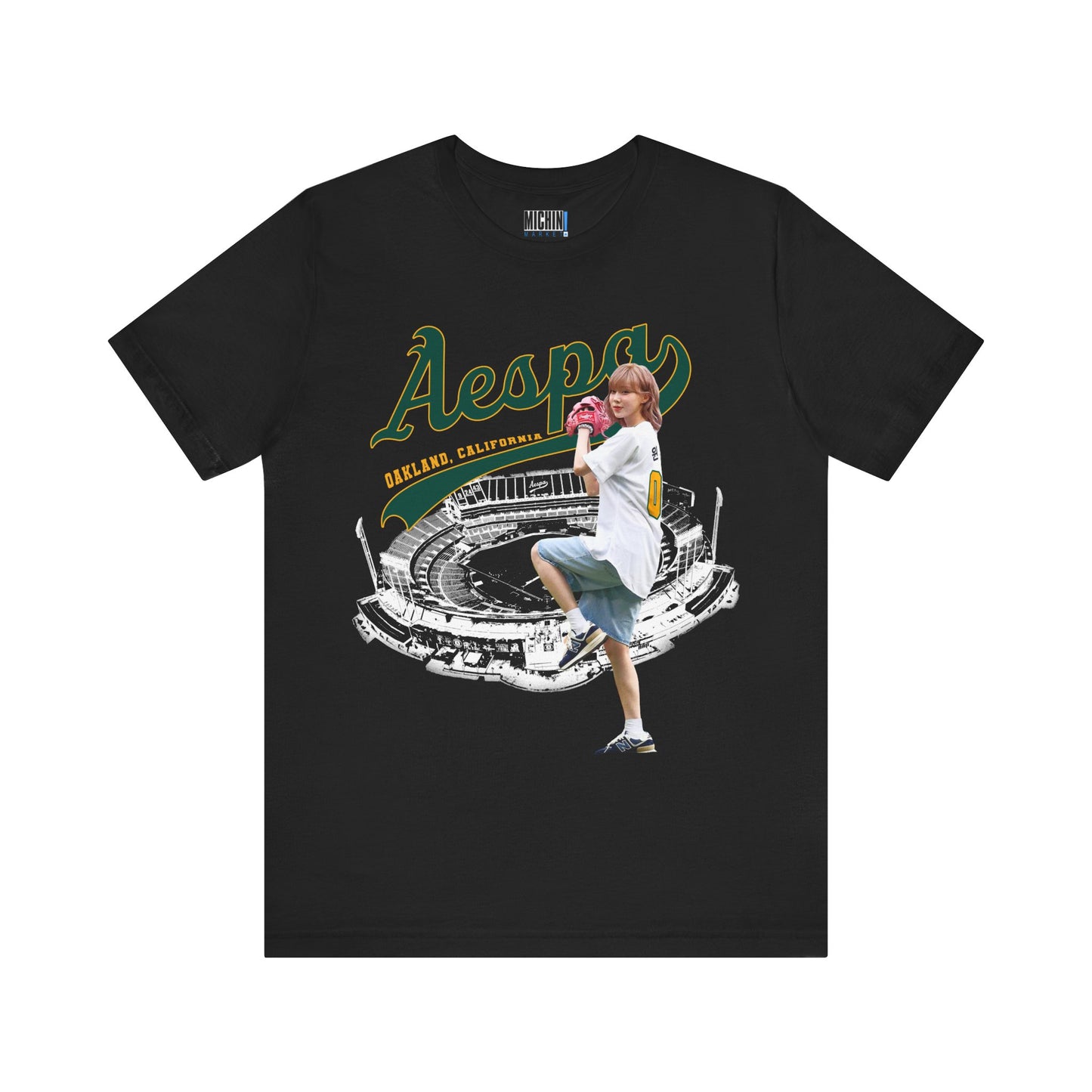 AESPA Winter: "The Town" Vintage T-Shirt