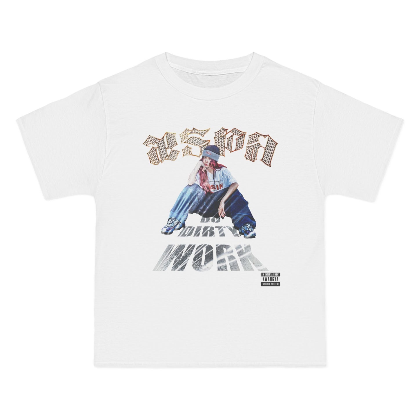 AESPA Winter : "DRT WRK" Vintage T-Shirt