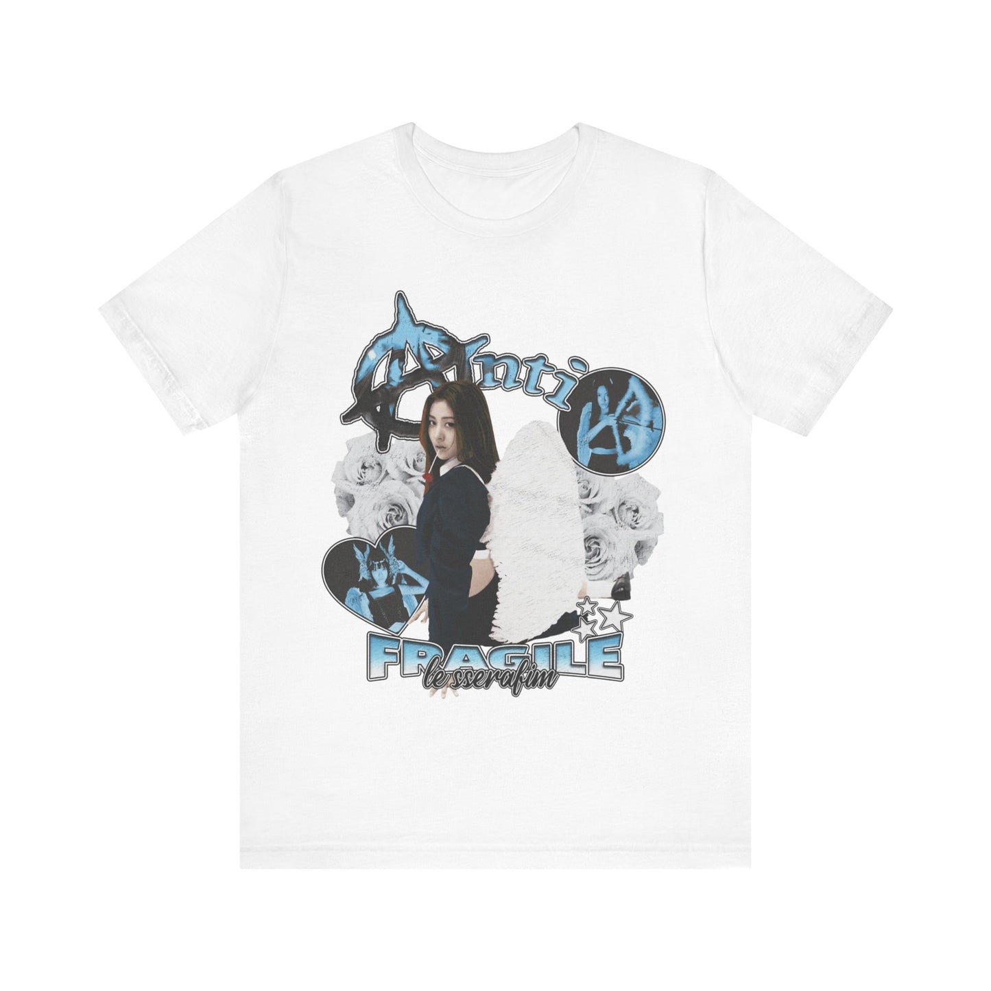 LE SSERAFIM: Anti Fragile Angel Vintage T-Shirt