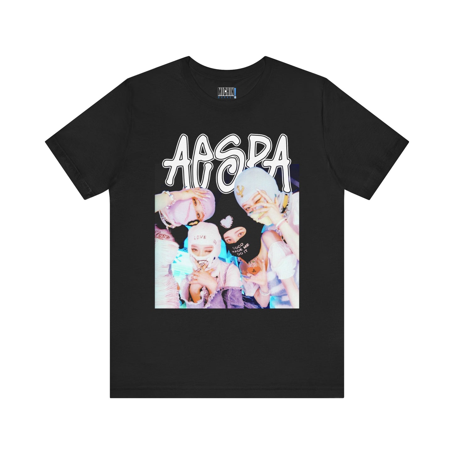AESPA: "SYNK Parallel Line Tour" Vintage T-Shirt