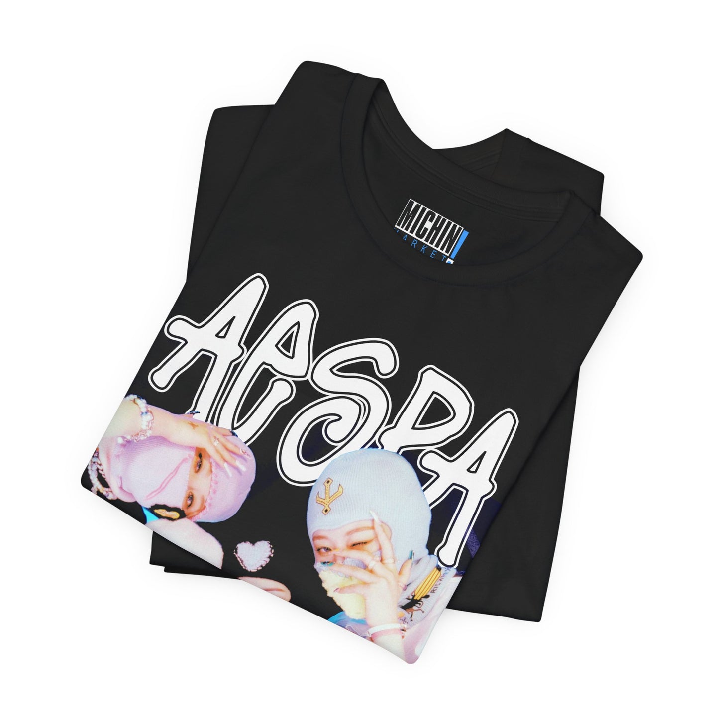 AESPA: "SYNK Parallel Line Tour" Vintage T-Shirt