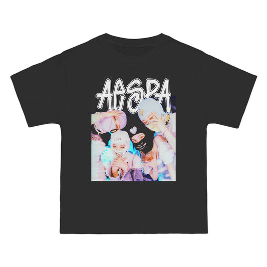 AESPA: "SYNK Parallel Line Tour" Vintage T-Shirt