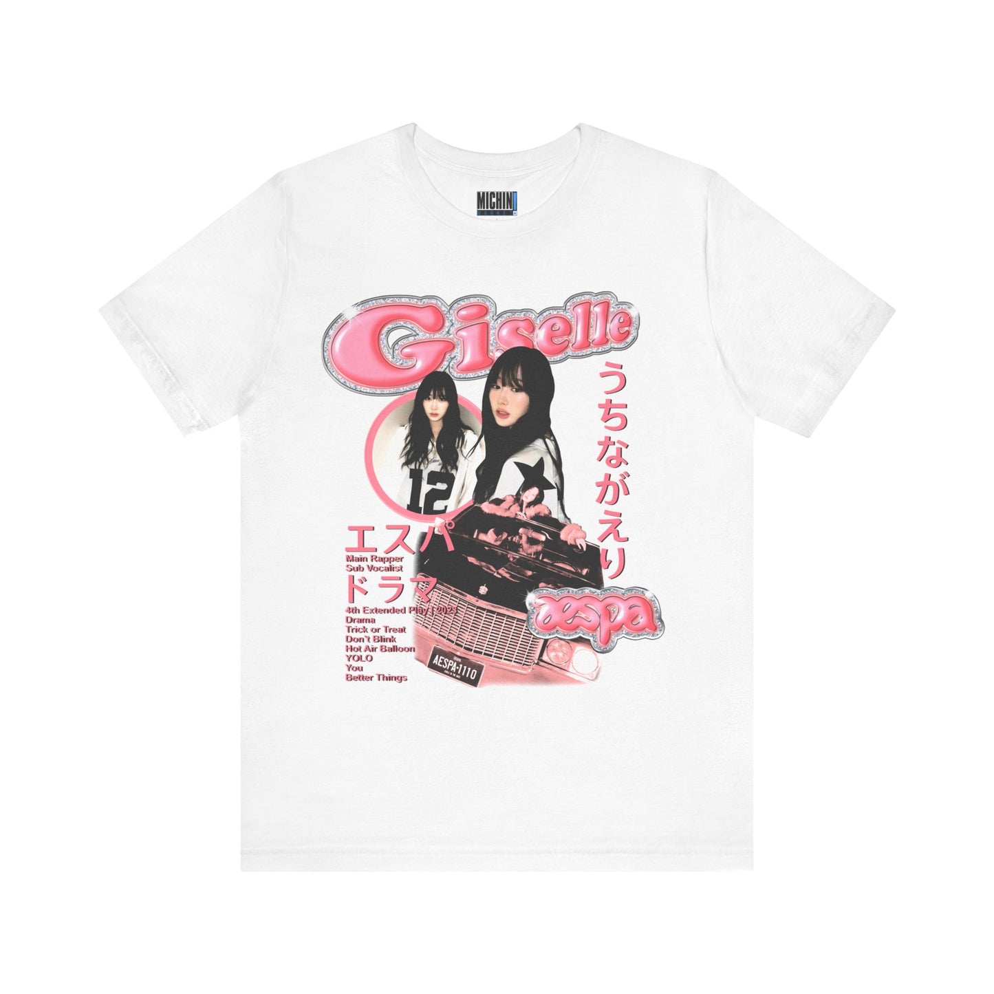 AESPA Winter: "Popteen Magazine" Vintage T-Shirt