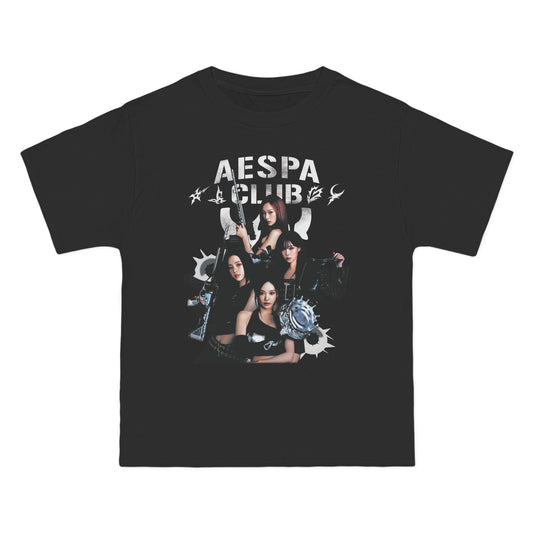 AESPA: "AESPA CLUB" Vintage T-Shirt