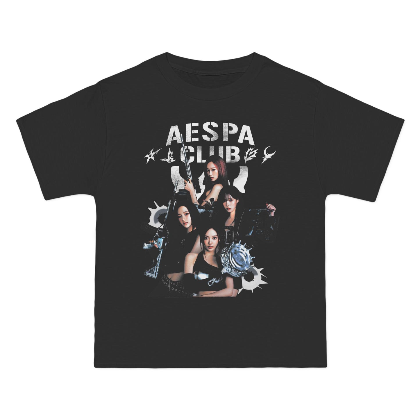 AESPA: "AESPA CLUB" Vintage T-Shirt