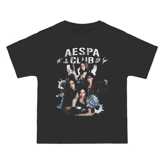 AESPA: "AESPA CLUB" Vintage T-Shirt