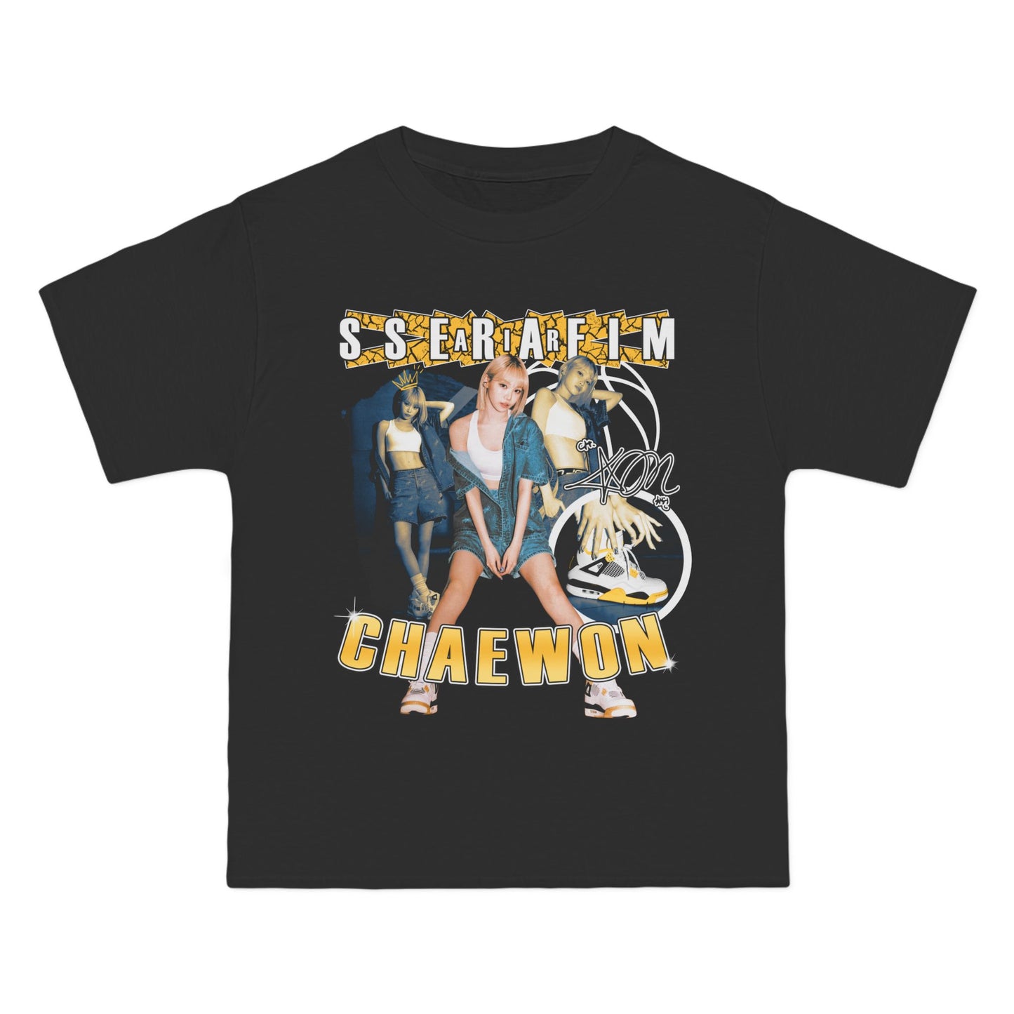 LE SSERAFIM Chaewon: "AIR Sserafim" Vintage T-Shirt