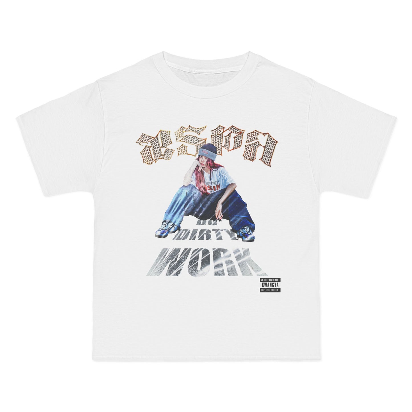 AESPA Winter : "DRT WRK" Vintage T-Shirt